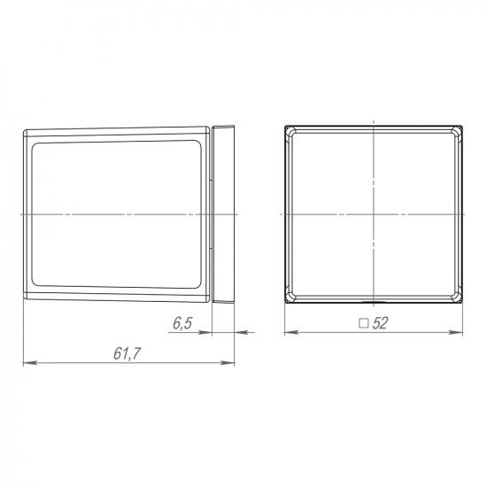 K.ART52.SYMMETRY BL-26 черный