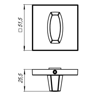WC-BOLT   MWSC-33 итальянский тисненый