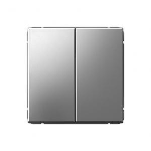 2-клавишный ВЫКЛЮЧАТЕЛЬ с самовозвратом    Сталь