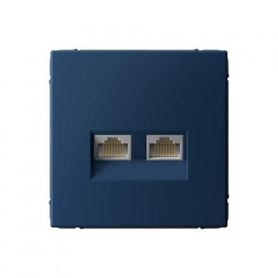 РОЗЕТКА двойная компьютерная RJ45+RJ45  