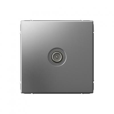 TV РОЗЕТКА оконечная 1DB   Сталь