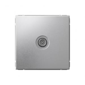 TV РОЗЕТКА проходная 4DB   Алюминий