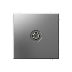 TV РОЗЕТКА проходная 4DB   Сталь