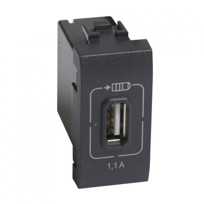 LL Зарядка USB 1,1А 1м ант