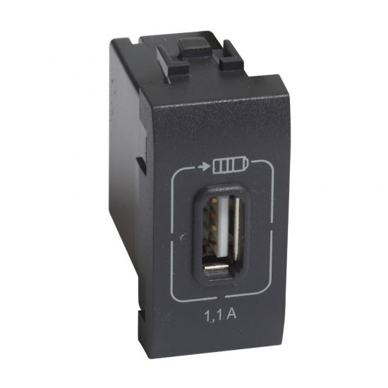 LL Зарядка USB 1,1А 1м ант