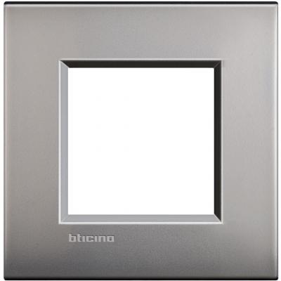LivingLight Рамка AIR 1 пост, цвет Матовый никель