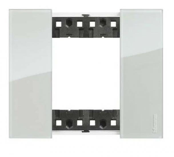 BTICINO KA4802DA - LIVING NOW. Декоративная рамка 2 модуля.Цвет "Небо"