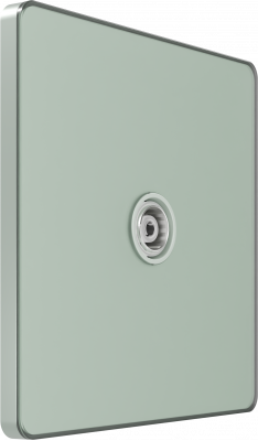 Розетка TV оконечная System Electric Infinity 5-1000MГц, таежное утро FSE000891