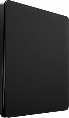 Выключатель одноклавишный перекрестный System Electric Infinity 10А, полярная ночь FSE001071