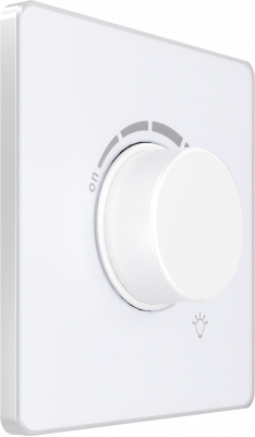 Светорегулятор TRIAC LED, лампы накал., 300Вт System Electric Infinity, арктический лед FSE000123