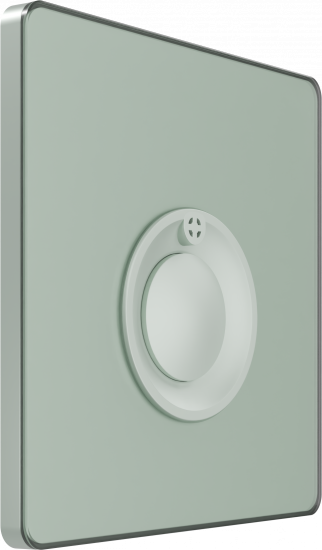 Выключатель кнопочный 100Вт с выдержкой времени (230В) System Electric Infinity 10А, таежное утро FSE000868