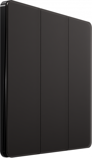 Выключатель-переключатель трехклавишный System Electric Infinity 10А, полярная ночь FSE001031