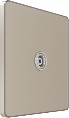 Розетка TV оконечная System Electric Infinity 5-1000MГц, песчаный берег FSE000591