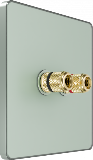 Розетка акустическая двойная System Electric Infinity, таежное утро FSE000887