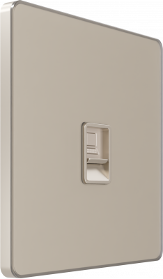Розетка компьютерная одинарная System Electric Infinity RJ45 5 кат., песчаный берег FSE000583
