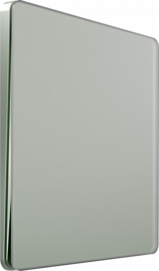 Выключатель одноклавишный перекрестный System Electric Infinity 10А, таежное утро FSE000871