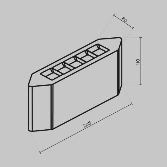 Архитектурная подсветка Тяга / Pull 3000K 5Вт IP 54