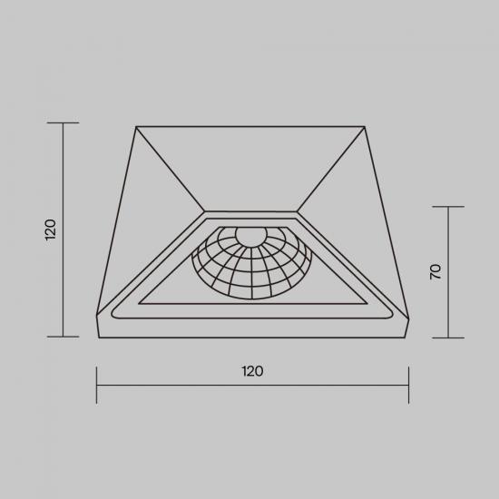 Архитектурная подсветка Бикман / Beekman 3000К 6Вт IP 54
