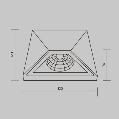 Архитектурная подсветка Бикман / Beekman 3000К 6Вт IP 54