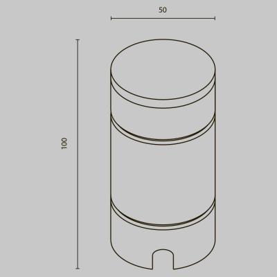 Ландшафтный светильник Брилл / Brill 3000К 2Вт 24В IP 67