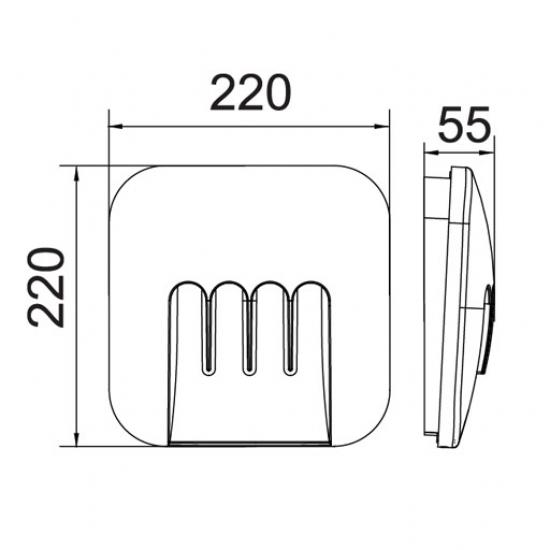 SIDNEY LED W1872