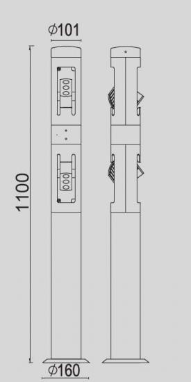 COLUMN W6142-2-1100