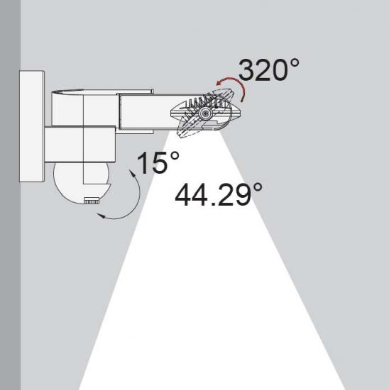 LEDSPOT W6144S-1-PIR