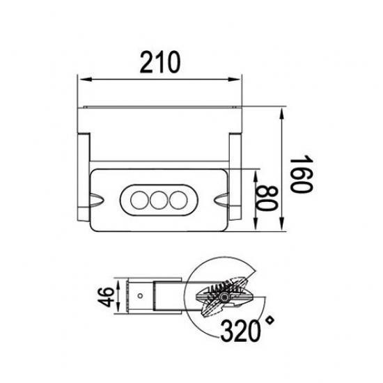 LEDSPOT W6144S-1