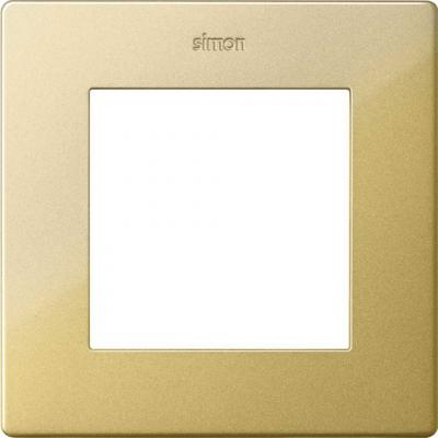 Рамка на 1 пост, цвет золото,
Simon 24 Harmonie