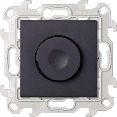 Светорегулятор LED проходной 6-60Вт 230В~, цвет графит, Simon 24 Harmonie