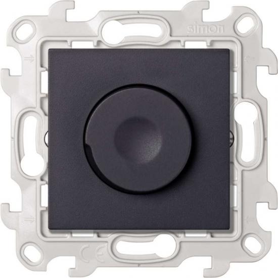 Светорегулятор LED проходной 6-60Вт 230В~, цвет графит, Simon 24 Harmonie