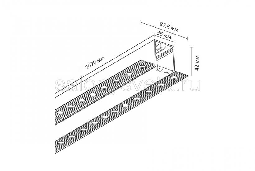 LINEAR TRACK F (3,07M)