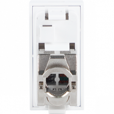Розетка DEC RJ45 FTP кат.6, 1мод., бел. (22.5х45мм), серия (тип) DEC