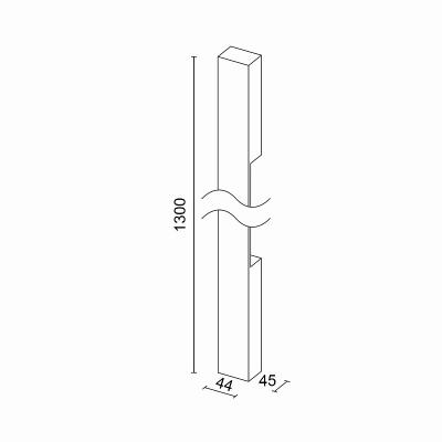 RAILING 1300 White