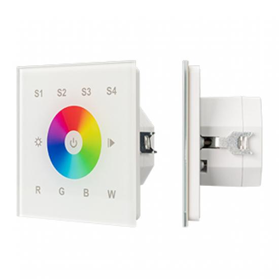 Сенсорная панель DALI-901-11-1G-4SC-RGBW-DT8-IN White