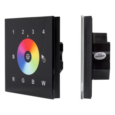 Сенсорная панель DALI-901-11-4G-RGBW-DT8-IN Black