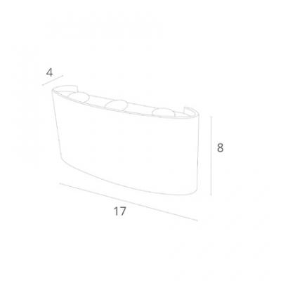 Фасадный светильник Arte Lamp BOSTO A3722AL
