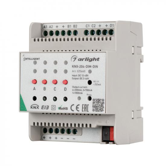 Диммер KNX-204-DIM-DIN