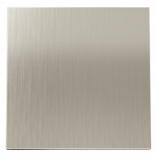 Клавиша для выключателя/переключателя одноклавишного, S70 Metal (никель)