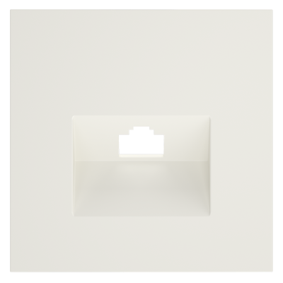 Накладка для розетки компьютерной RJ45 кат.6, S70 (хлопок)