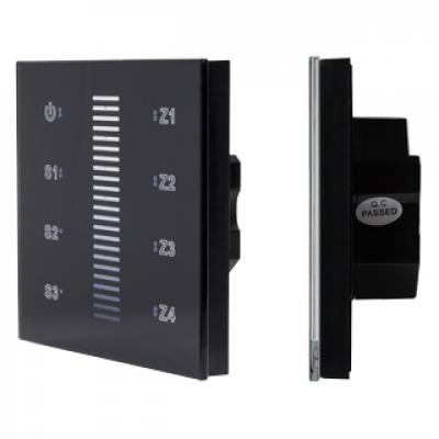 Сенсорная панель DALI-901-11-ADDR-3SC-DIM-DT6-IN Black