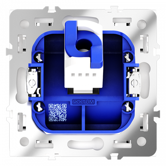 Розетка компьютерная встраиваемая VOLTUM S70 RJ45 кат.6, (кашемир)