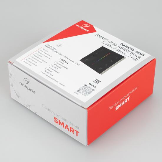 Панель Sens SMART-P30-RGBW Black