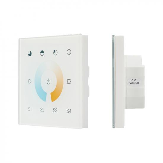 Сенсорная панель DALI-901-11-1G-4SC-MIX-DT8-IN White