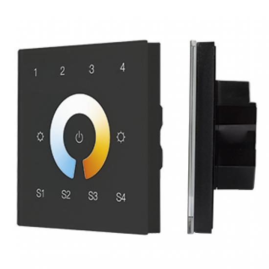 Сенсорная панель DALI-901-11-4G-4SC-MIX-DT8-IN Black