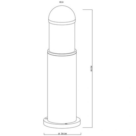 Ландшафтный светильник Arte Lamp COPPIA A5217PA