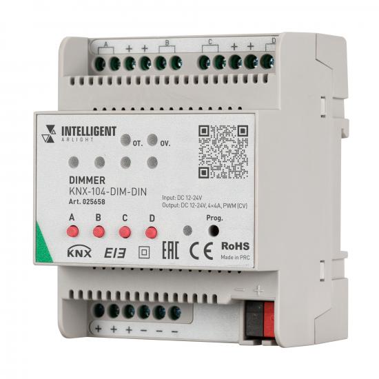 Диммер KNX-104-DIM-DIN