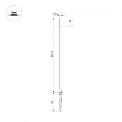 KT-CANNA-L1000-1W Warm3000