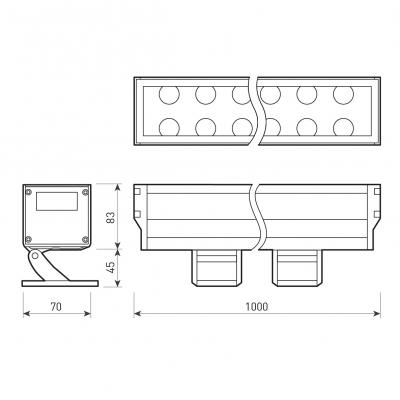 AR-LINE-1000XL-54W-230V Day