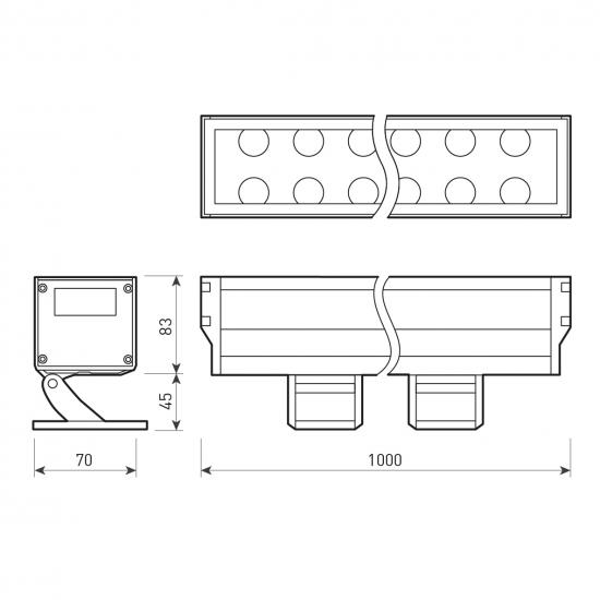 AR-LINE-1000XL-54W-230V Day